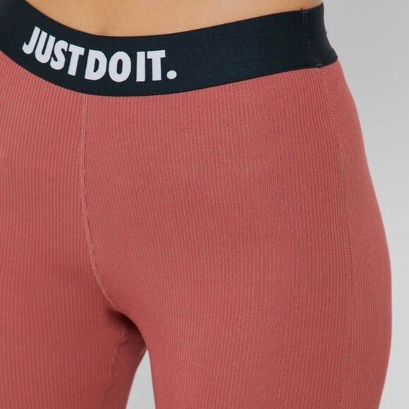 Nike Sportswear Leggings Ribbed JDI BV5272-661 Women's Size M nwot - Picture 11 of 11